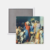 両替商を追い出すイエス マグネット (正面/裏面)