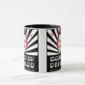 両極ポッドキャストのマグを目覚めること マグカップ (中央)