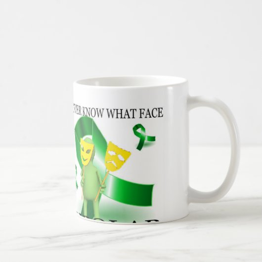 両極認識度のマグ コーヒーマグカップ (右)