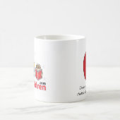 両極認識度の先生の感謝のマグ コーヒーマグカップ (中央)