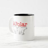 両極 ツートーンマグカップ (正面左)