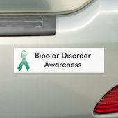両極DisorderAwareness バンパーステッカー (車上)