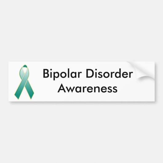 両極DisorderAwareness バンパーステッカー (正面)