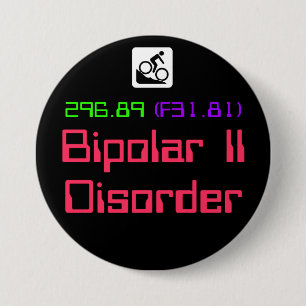 両極II無秩序DSM-5ボタン 缶バッジ