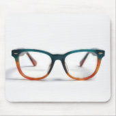 両眼鏡付き マウスパッド (正面)