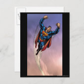 両腕すごいを上げた人 ポストカード (正面/裏面)