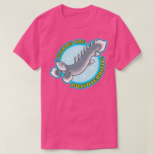 両腕輪はポリピスだ Tシャツ (デザイン正面)