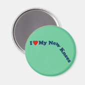 両膝の交換ギフト |元気になる マグネット (正面/裏面)