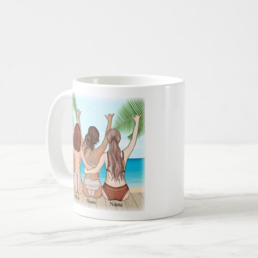 両親が~として私たちを扱うことができなかったからいとこたち コーヒーマグカップ (正面左)