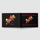 両親の記念日パーティー ゲストブック (全面)