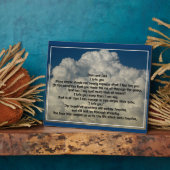 両親への愛の手紙 フォトプラーク (側面)