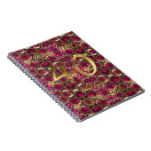 両親40th結婚アニバーサリー結婚ルビー ノートブック (右側)