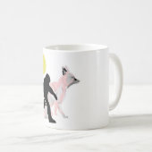 両足と超常動物 コーヒーマグカップ (正面右)