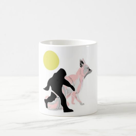 両足と超常動物 コーヒーマグカップ (中央)