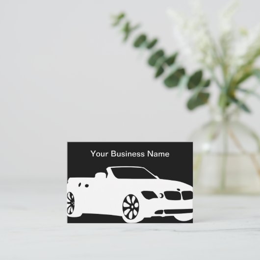 両車の面名刺 名刺 (スタンド正面)