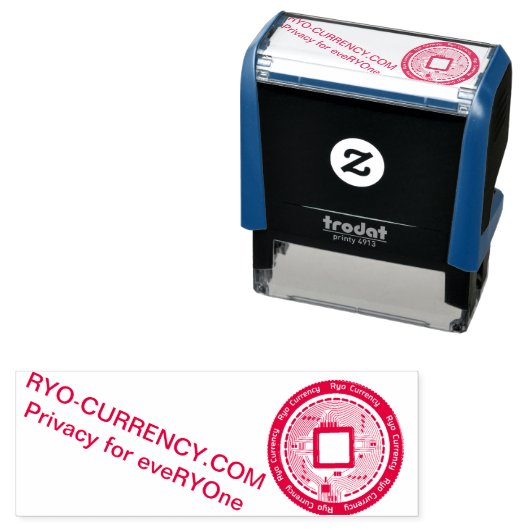 両通貨スタンプ セルフインキングスタンプ (インサイチュ)