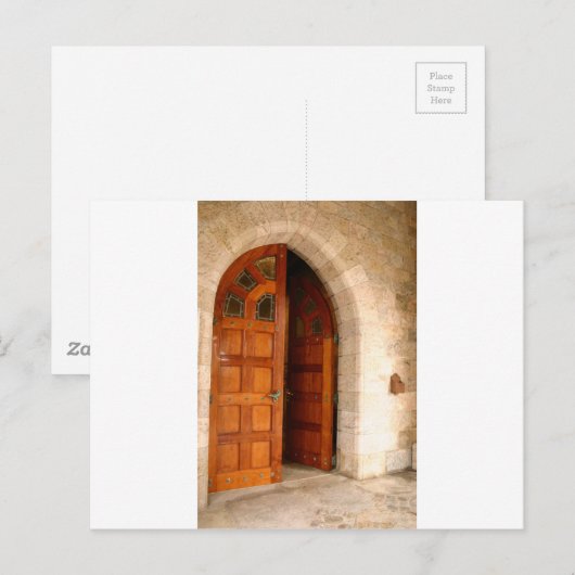 両開き ポストカード (正面/裏面)