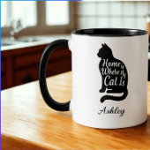 両面おもしろい猫好きマグ マグカップ