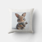 両面かわいいバニー枕 クッション (裏面)