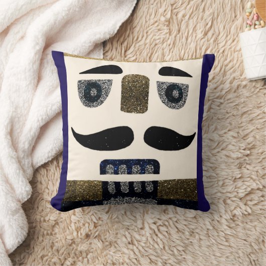 両面くるみ割り クッション (ブランケット)