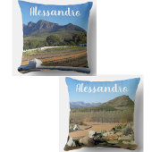 両面と名付けられたマウンテンファームガーデン写真 クッション