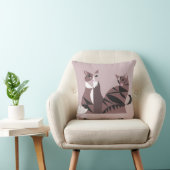 両面ねこ枕 クッション (椅子)