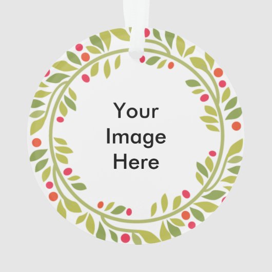 両面のリースフレームのオーナメント オーナメント (裏面)