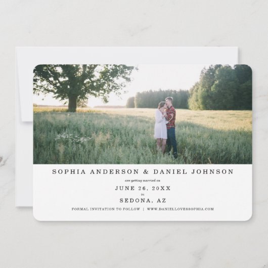 両面の写真をスクリプトに保存する セーブザデート (裏面)