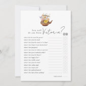 両面の方がブライダルシャワー 招待状 (正面)