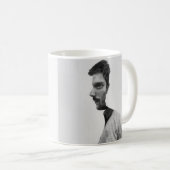 両面の男性とのカップ コーヒーマグカップ (正面右)