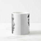 両面の男性とのカップ コーヒーマグカップ (中央)