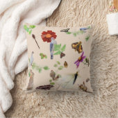 両面の自然のカラフル良い地お洒落: クッション (ブランケット)