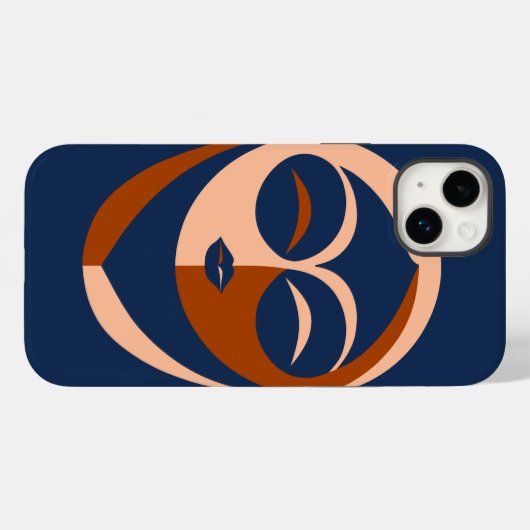 両面の Case-Mate iPhoneケース (裏面 (横))