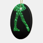 両面アイルランドのダンサー セラミックオーナメント (左)