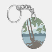 両面アクリルキーチェーン キーホルダー (正面左)