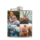 両面エッジプリント7写真テンプレートフラスコ フラスク (正面)