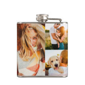 両面エッジプリント7写真テンプレートフラスコ フラスク (裏面)