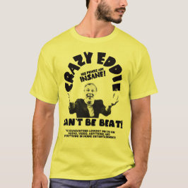 両面エディー熱狂するはビートできない Tシャツ