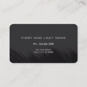 両面エレガントな名刺 名刺 (裏面)