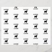 両面オーストラリアの羊飼いオーストラリア人の恋人 (裏面)