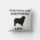 両面オーストラリアの羊飼い生活 クッション (正面)