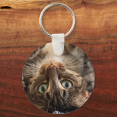 両面カスタマイズペットフォトサークルのキーチェーン キーホルダー (裏面)