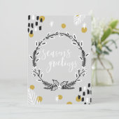 両面カスタマイズ可能なフォトクリスマスカード シーズンカード (スタンド正面)