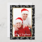 両面カスタマイズ可能なフォトクリスマスカード シーズンカード (裏面)