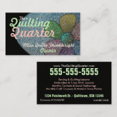 両面カスタマイズ可能キルトにする名刺 名刺 (正面/裏面)