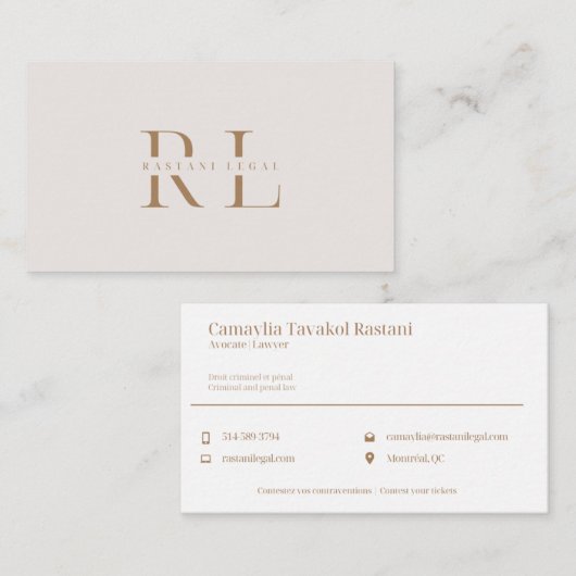 両面カスタム名刺 – 3"5 x 2" 名刺 (正面/裏面)