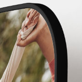 😁😍両面カスタム文字と写真 ピックルボールラケット (左詳細)