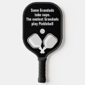 💗両面カスタム文字及びフォトピックボールパドル ピックルボールラケット (裏面)