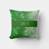 両面カスタム画像+モノグラム クッション (正面)