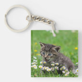 両面キパーソナライズされたッティーペットキーチェーン キーホルダー (正面)